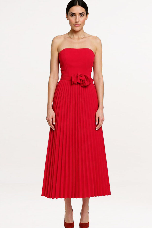 SUKIENKA GORSET PLISOWANA