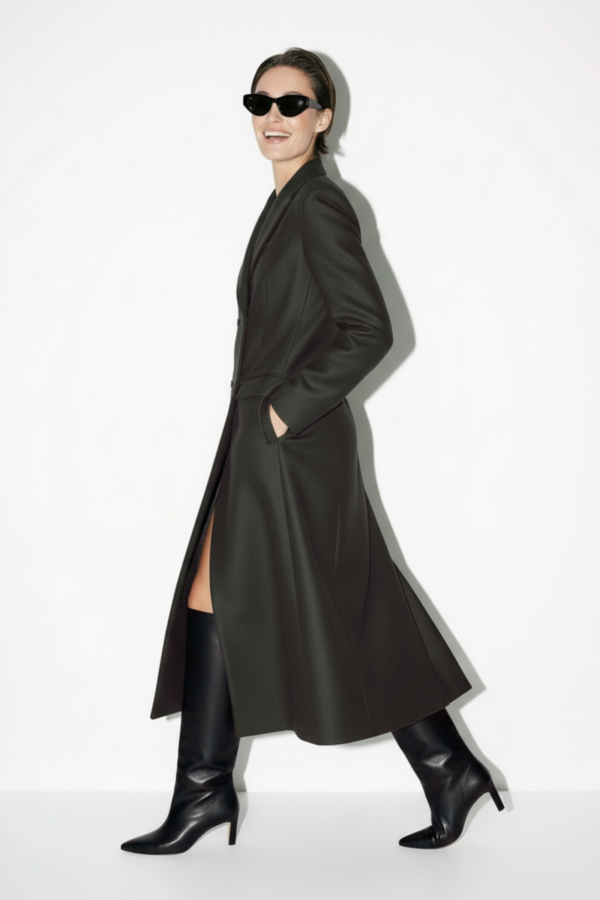 PŁASZCZ ANTRACYTOWY