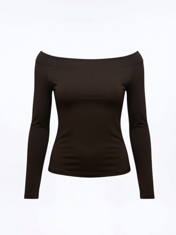 LONGSLEEVE Z ODKRYTYMI RAMIONAMI